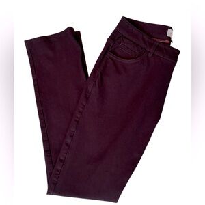 JIGSAW Eggplant Skinny Jeans Size 4